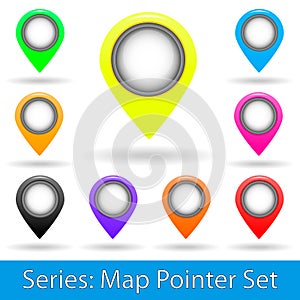 Map pointer set