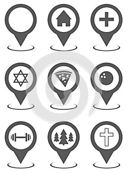 Map pointer set collection vector simple