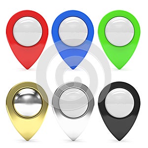 Map pointer set isolated