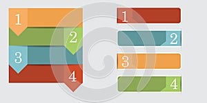Map pointers icon set. Location icons or geolocations. Vector design element set. Pointer icon pin on the map with space