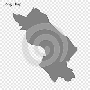 map of province of Vietnam