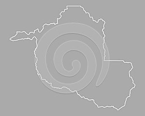 Map of Rondonia photo
