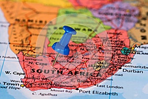 Map of South africa photo