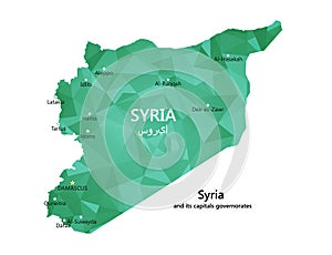 Map of Syria