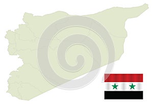 Map of Syria