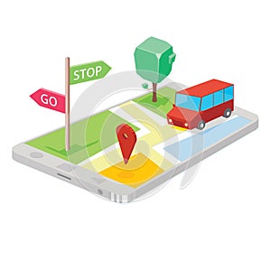 Map Technology on Smartphone