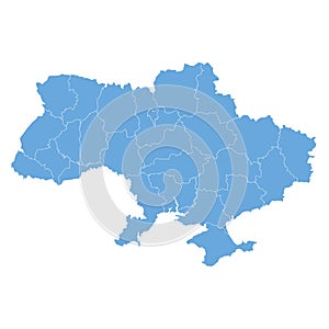 Map of ukraine