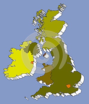 Map of United Kingdom