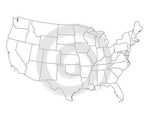 Map of USA