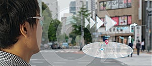 Map use ai, artificial intelligence algorithms to determine what individuals want to see When GPS location service are turned on a