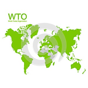 map of the WTO