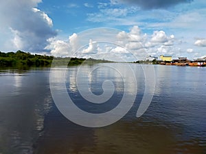 Mapam river Sukamara, Kalimantan Tengah photo
