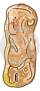 Maple bar, illustration, vector