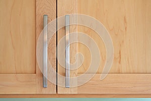 Maple doors and handles