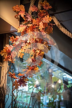 Maple leaf decoration