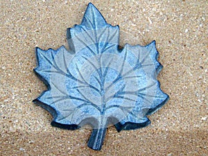 Maple Leaf of Stone