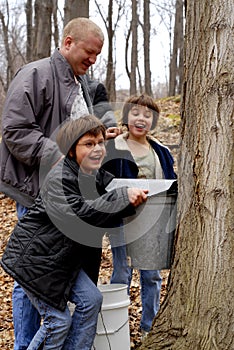 Maple Sugaring with Dad