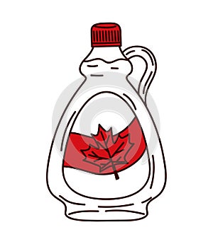 maple syrup bottle