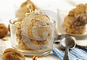 Maple walnut ice cream photo