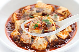 Mapo tofu, sichuan style