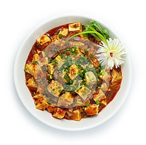 Mapo Tofu Stir with Ground Beef Spicy Sauce Korean