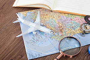 Maps and other tools related to travel