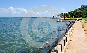 Maputo beach front view