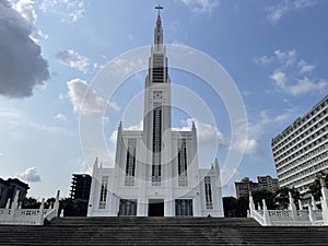 Maputo Cathedral in Mozambique Africa