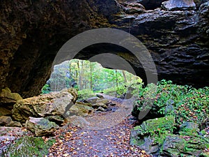 Maquoketa Caves Natural Bridge Iowa photo