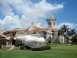 Mar-a-Lago outdoor view. President TrumpÃ¢â¬â¢s winter White House photo