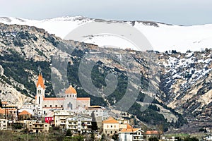 Mar Saba church in Bsharri village, Lebanon