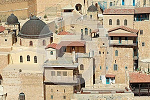 Mar Saba Greek Orthodox Monastery in Israel.