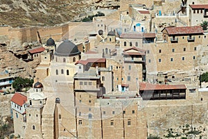 Mar Saba Greek Orthodox Monastery in Israel.