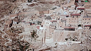 Mar Saba Greek Orthodox Monastery in Israel.