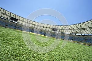 Maracana Football Stadium Field Level View