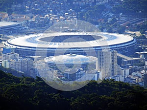 Maracana Stadium in the center of Rio de Janeiro