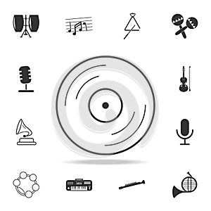 maracas, rumba shakers or shac-shacs musical instrument icon. Detailed set icons of Music instrument element icons. Premium qualit photo