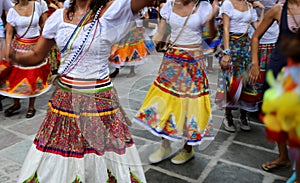 Dancers in Rio de Janeiro in Brazil photo