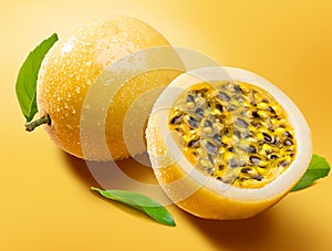 Maracuja, passion-fruit photo