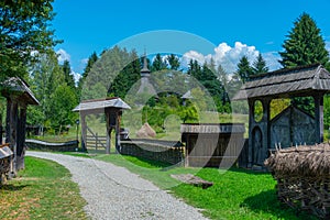 Maramures Village Museum in Sighetu Marmatiei in Romania