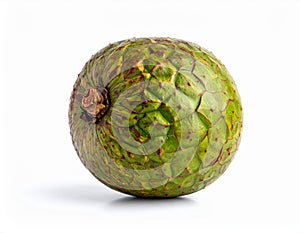 A marang fruit, with a white background Generative Ai