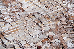 Maras salt mines near Cusco, Peru.