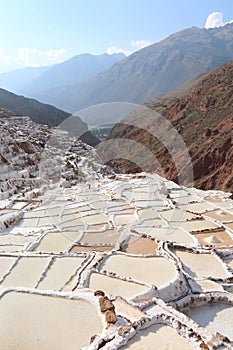 Maras Salt Mining in Peru