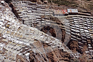 Maras, Peru: pre incan salt flats. salt travel inca photo