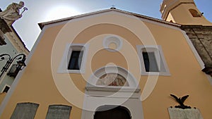 Maratea - Panoramica della Chiesa dell\'Annunziata in Via dell\'Unità d\'Italia