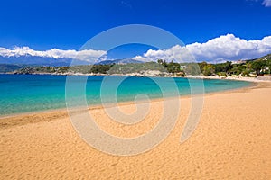 Marathi bay with beautiful beach on Crete photo