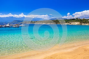 Marathi bay with beautiful beach on Crete photo