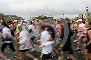 Marathon de Paris-Start