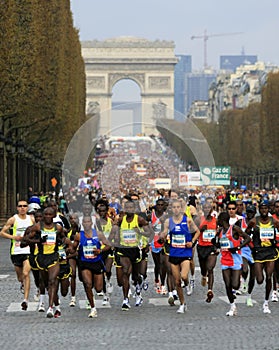 Marathon de Paris-Start