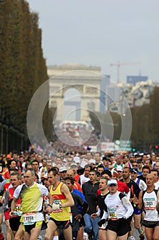 Marathon de Paris-Start